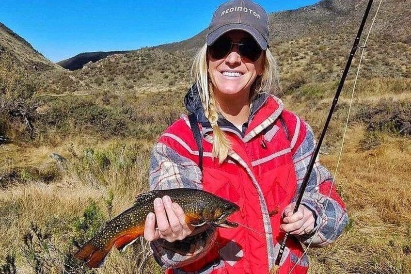 Fly Fishing on Private Andean River Including Barbecue Lunch 2