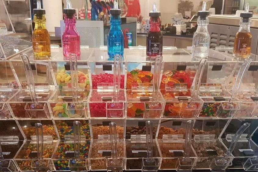 Candy by the Gram and loads of Gelato Toppings including rhum 2