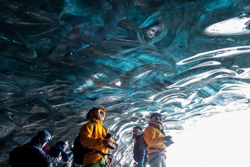 Natural Blue Ice Cave Tour of Vatnajökull Glacier from Jökulsárlón 4