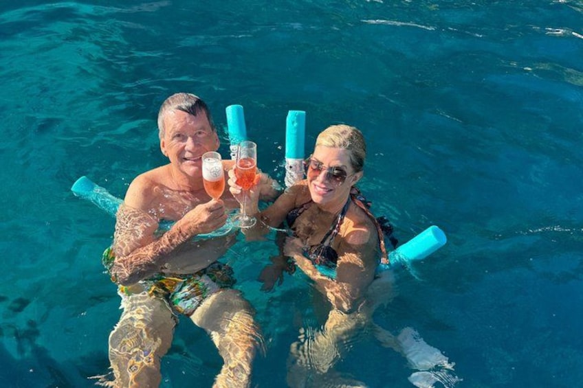 Private Capri Boat Tour Local Gems and Prosecco Best Seller 5
