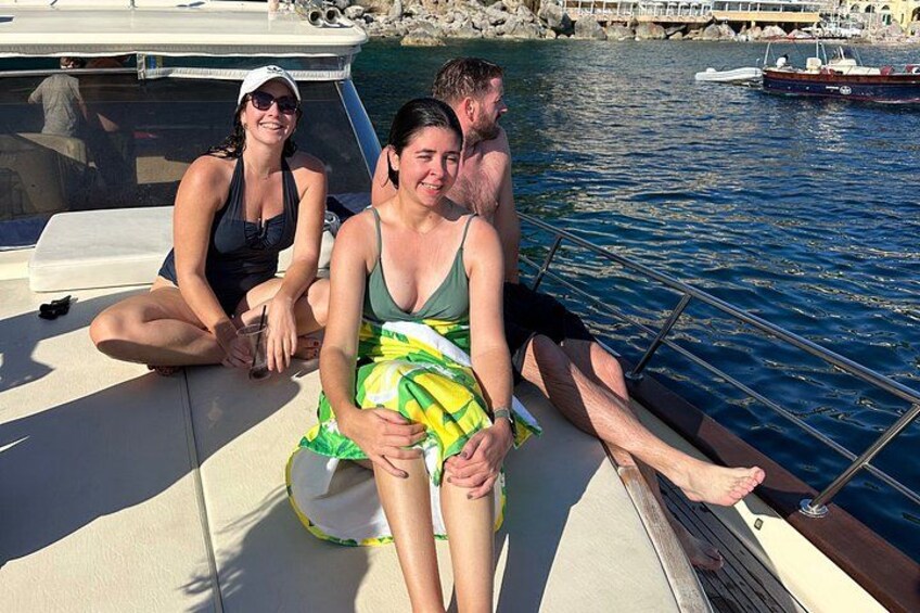 Private Capri Boat Tour Local Gems and Prosecco Best Seller 3
