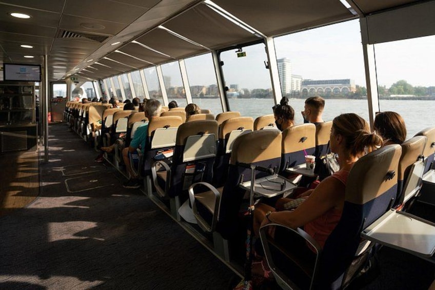 London: Uber Boat - Single Journey River Thames Cruise 2