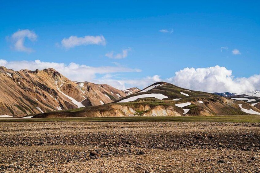 Superjeeps in Landmannalaugar