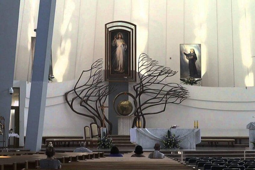 Inside of Łagiweniki sanctuary 4