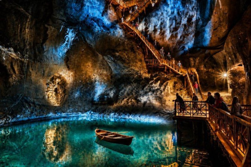 From Krakow: Salt Mine Fast-Track Ticket, Guide & Hotel Pick-up 1