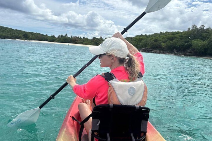 Kayak & Snorkel with Sea Turtles, National Park, St. John 3