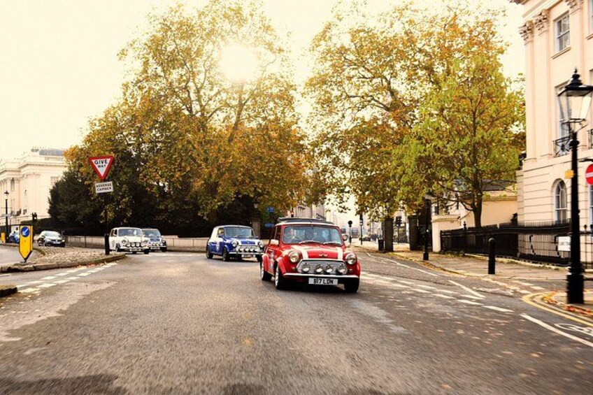 Half Day Tour in a classic Mini Cooper 5