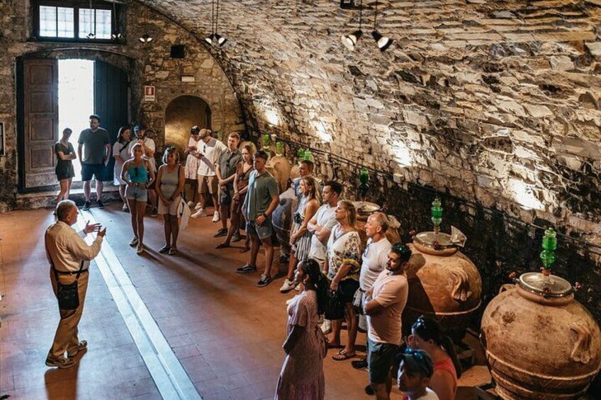 Tuscan wine cellar 1