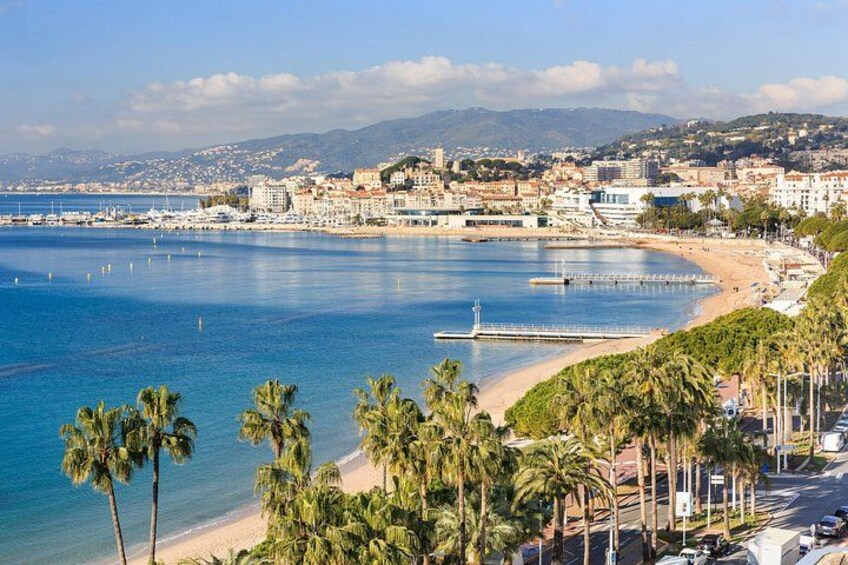 Croisette beach in Cannes 3