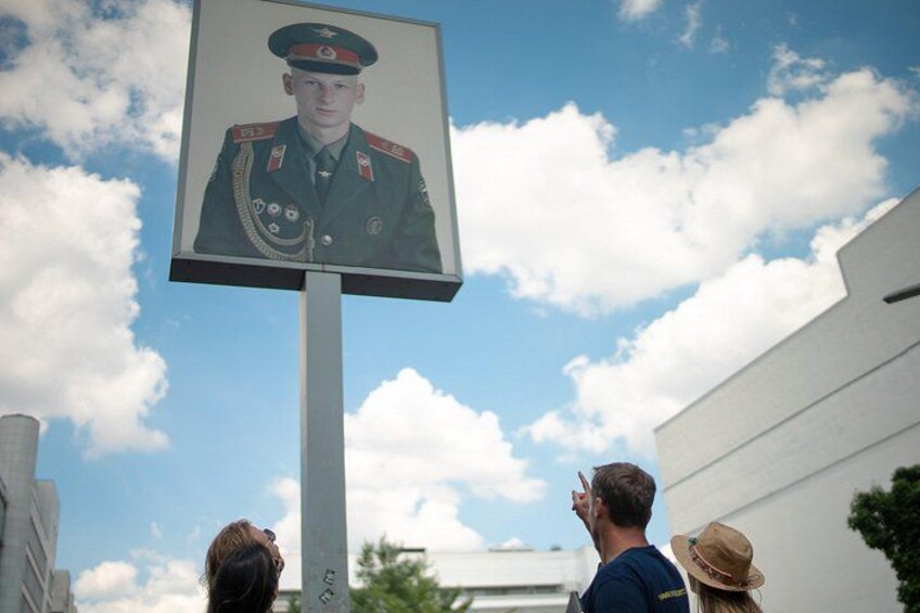 Sign at Checkpoint Charlie 2