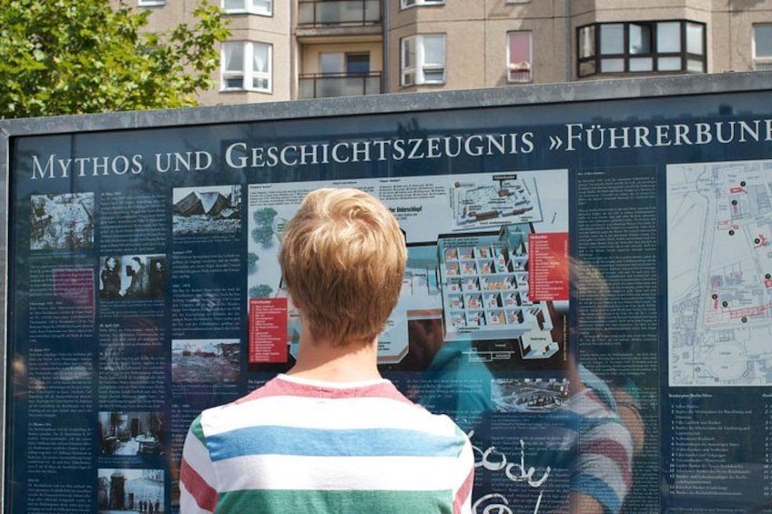 Site of Hitler's bunker 5