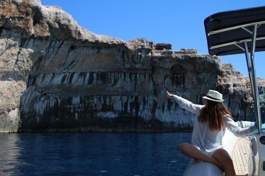 Cruising by Telascica cliffs 2