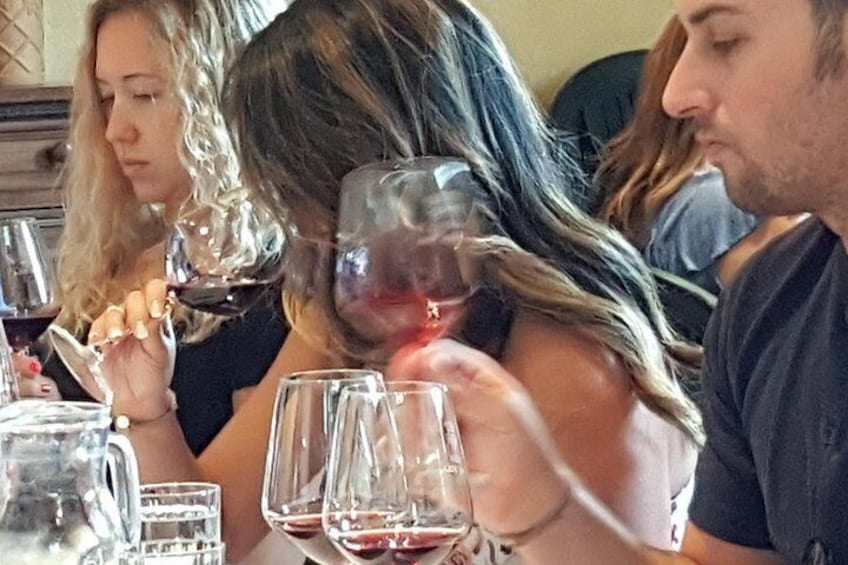 The wine tasting room 3