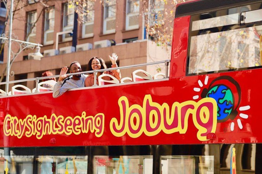 Our bus in Central JNB 3