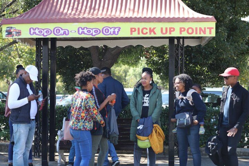Apartheid Museum Bus Stop 3