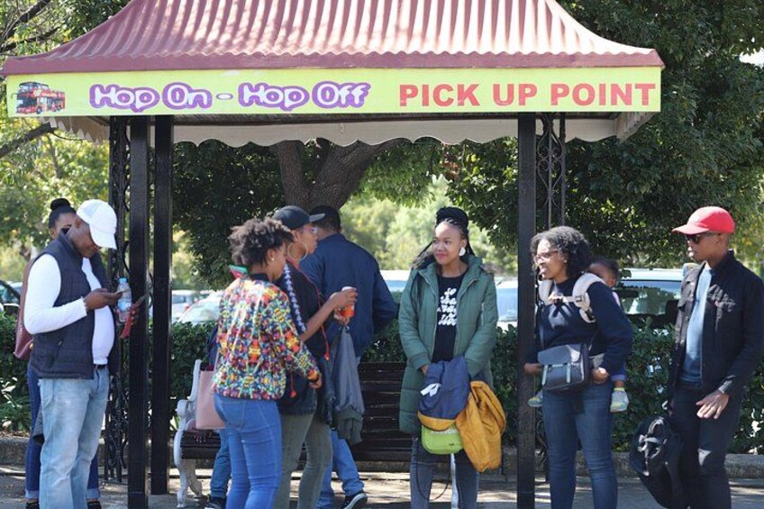 Apartheid Museum Bus Stop 3