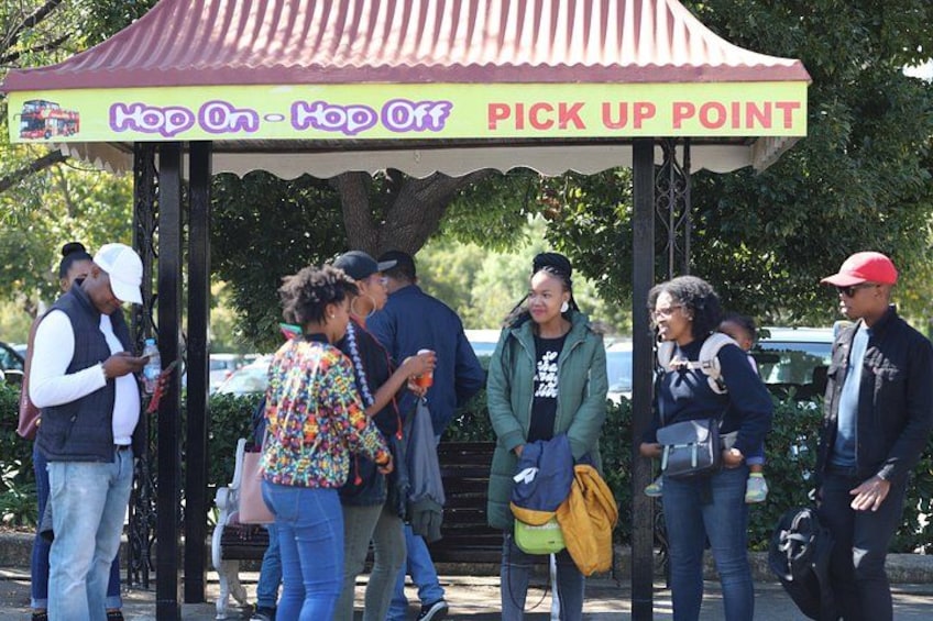 Apartheid Museum Bus Stop 2