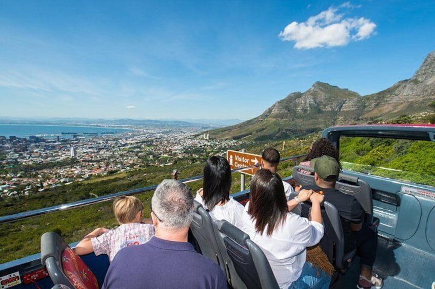 The view from the lower Cable Car Station stop 4