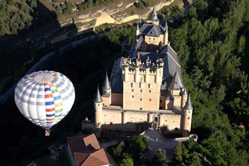 Over the Alcázar castle 2