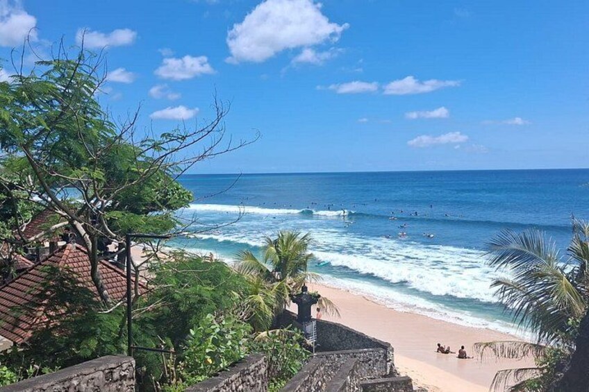 Private Half Day Sunset Tour Padang Padang Uluwatu Kecak Dance 3