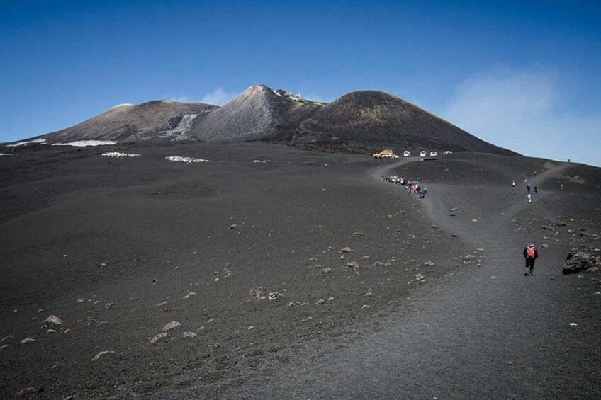 At the top of Mount Etna 5