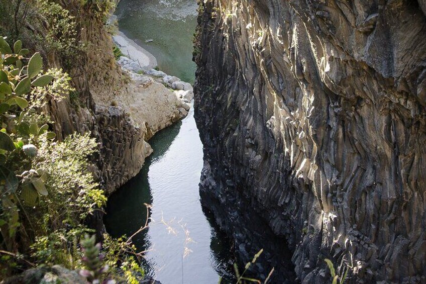 The stunning Alcantara Gorges