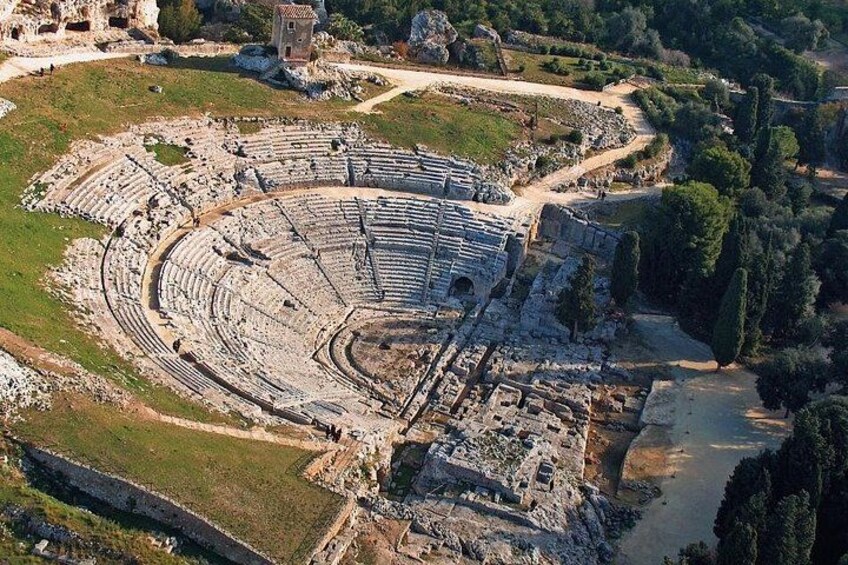 The view on the Greek Theatre 1