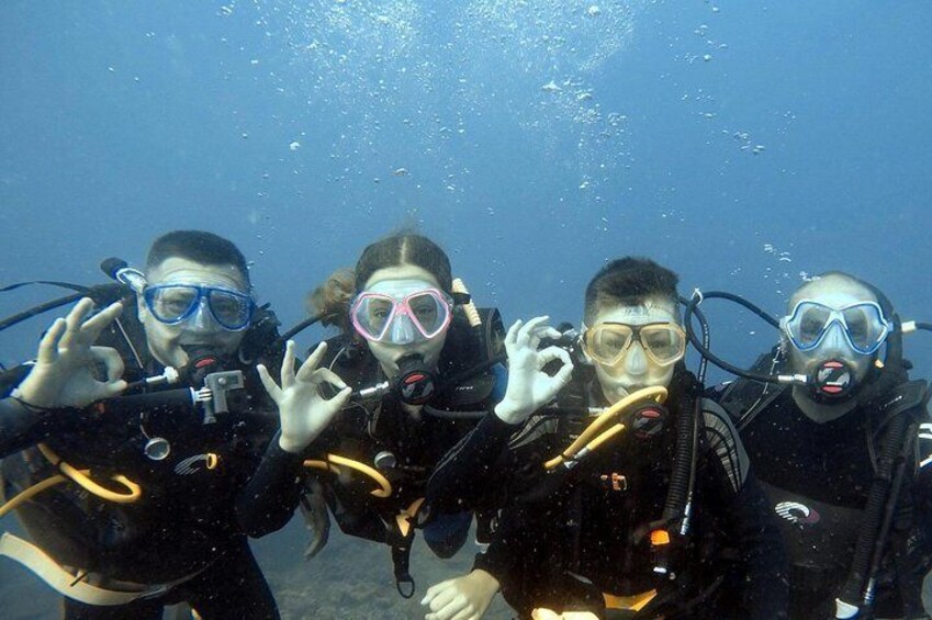 Scuba diving from Marmaris