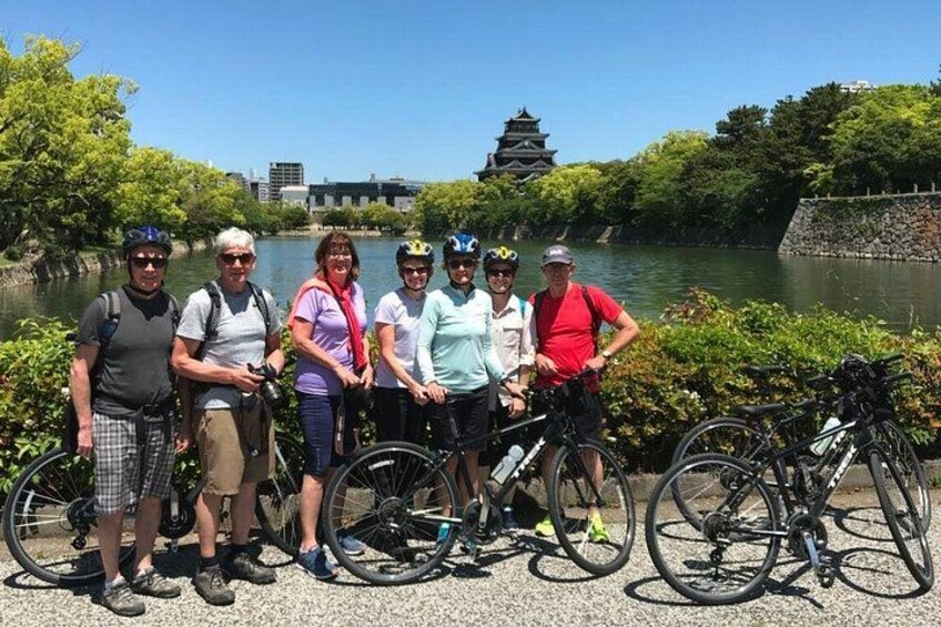 Cycle Hiroshima at the Castle! 2