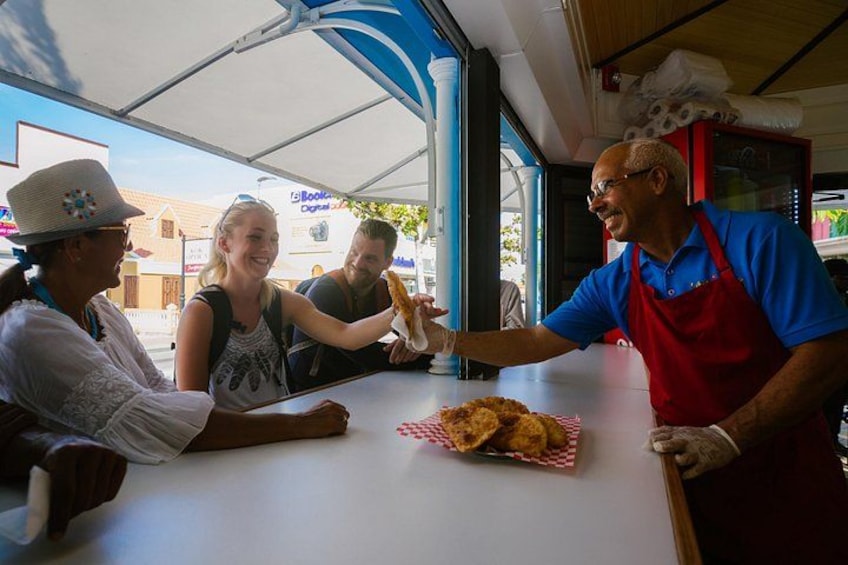 Savor a Pastechi, a local favorite along the tour. 3