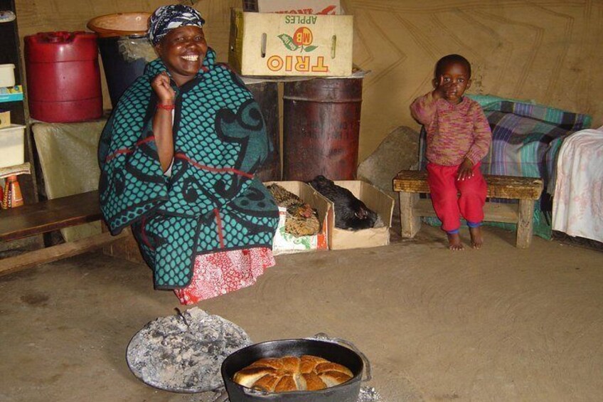 Inside a Basotho home