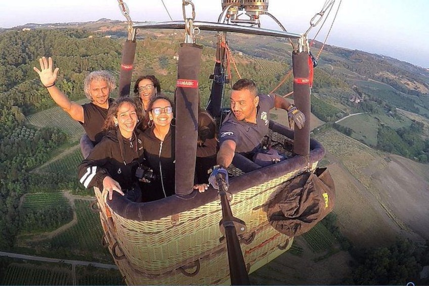 Hot Air Balloon Flight Over Tuscany from Siena 4