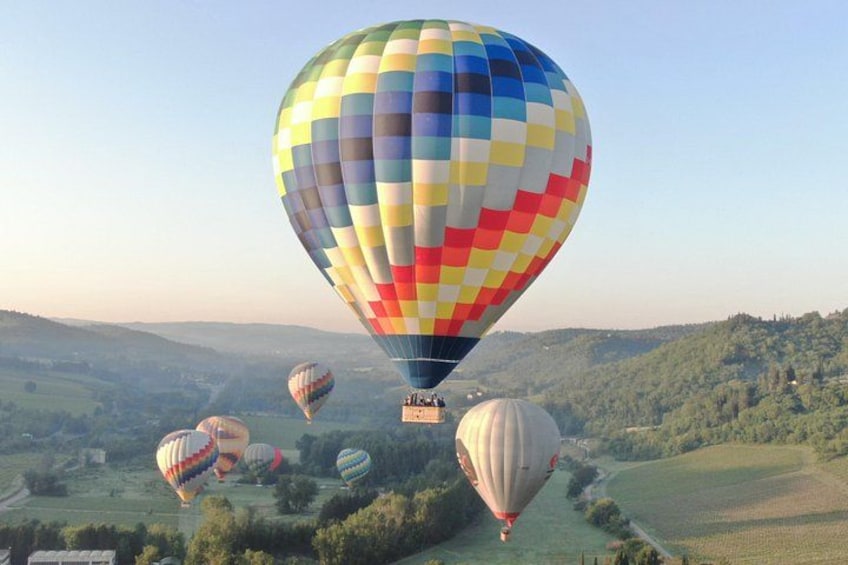 Hot Air Balloon Flight Over Tuscany from Siena 5