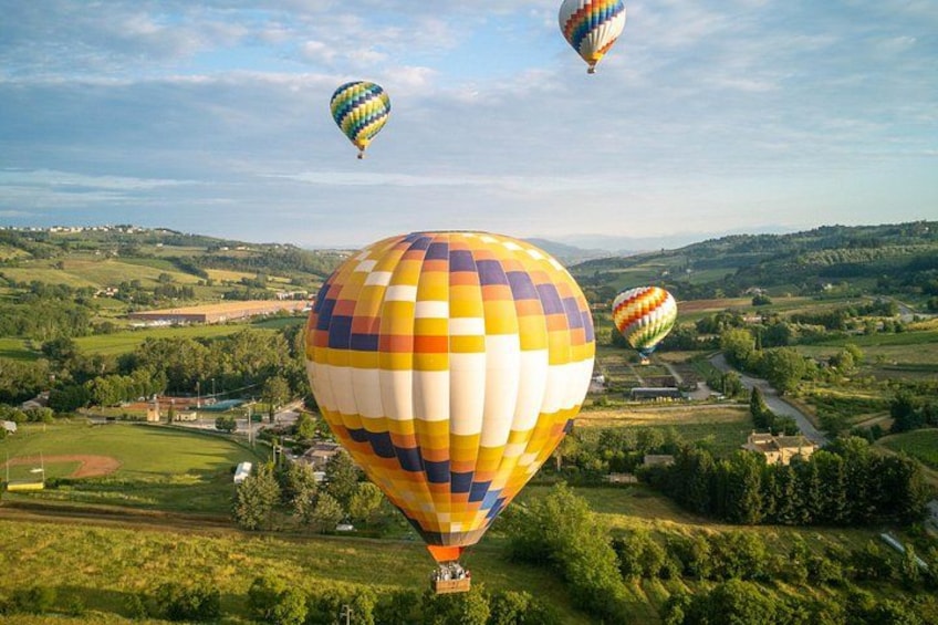 Private Tour: Tuscany Hot Air Balloon Flight from Siena 5