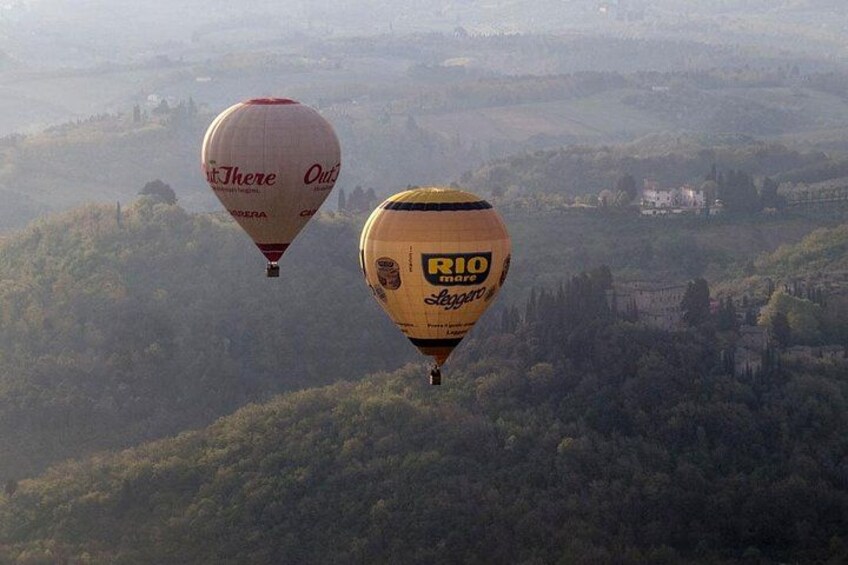 Private Tour: Tuscany Hot Air Balloon Flight from Siena 4