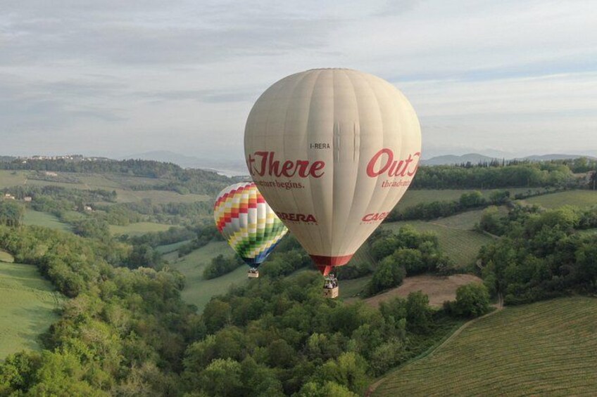 Private Tour: Tuscany Hot Air Balloon Flight from Siena 2