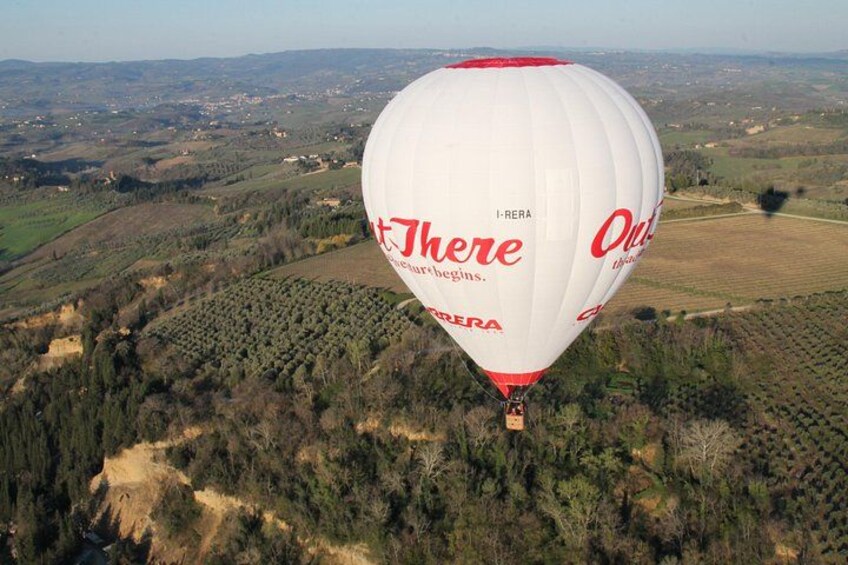 Private Tour: Tuscany Hot Air Balloon Flight from Siena 3