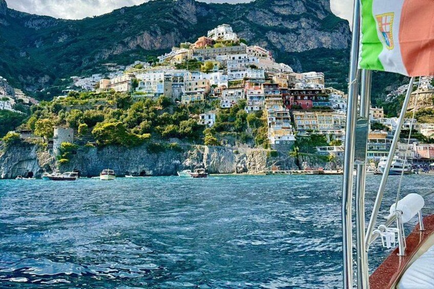 The view of Positano from the sea is one of the most famous in the world 1