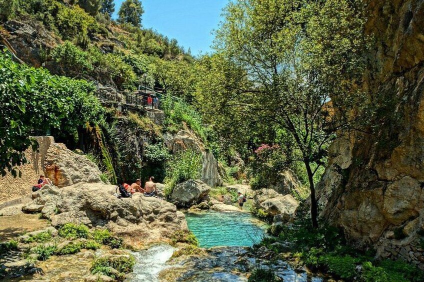 From Albir & Benidorm: Algar Waterfalls day trip 2