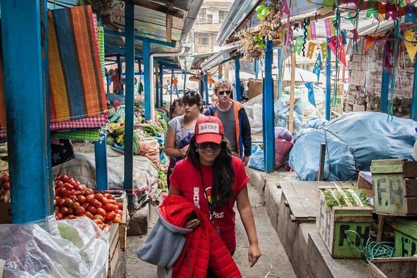 Fascinating Local Market on the city tour! 3