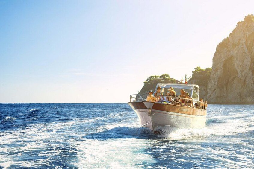 Small Group Capri Boat Tour from Sorrento with Swim Stops 4