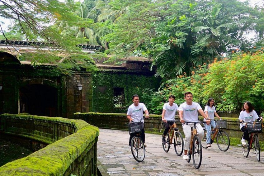 Entering through the Royal Gate. Feeling like royalty on my bamboo wheels! 2