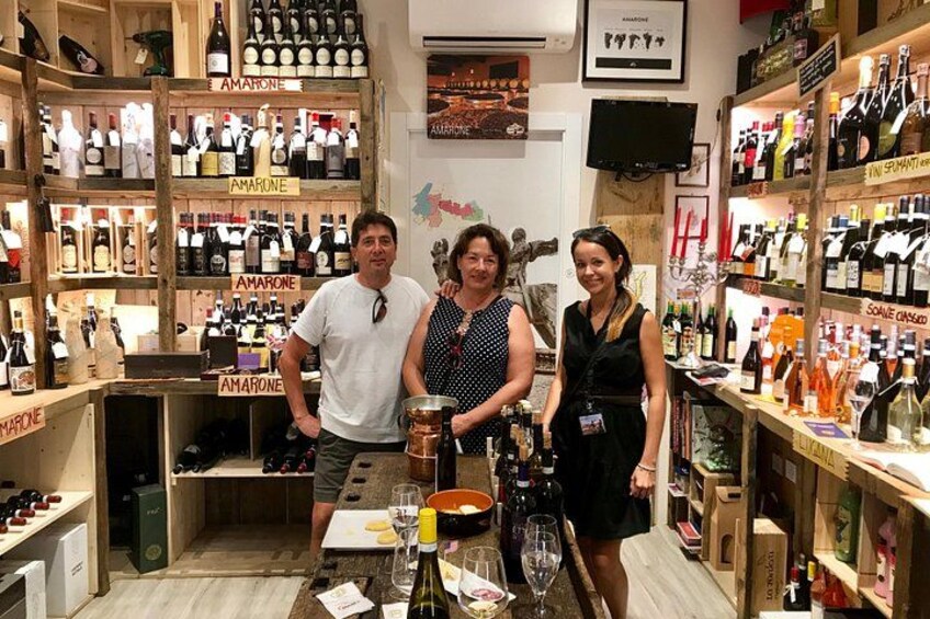 Food and wine Tour Verona, tasting time 3