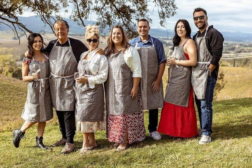 private cooking class at the sunset in Tuscany 2