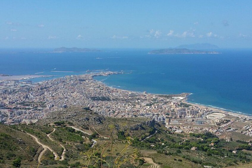 Erice: view of Aegadi Islands 3