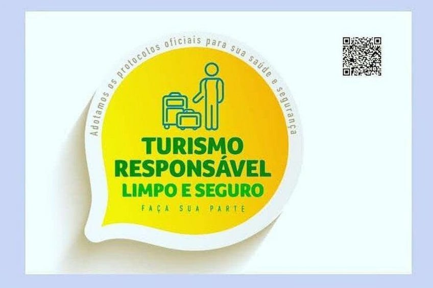 Brazilian Ministry of Tourism Seal of Responsible, Clean and Safe Tourism 4