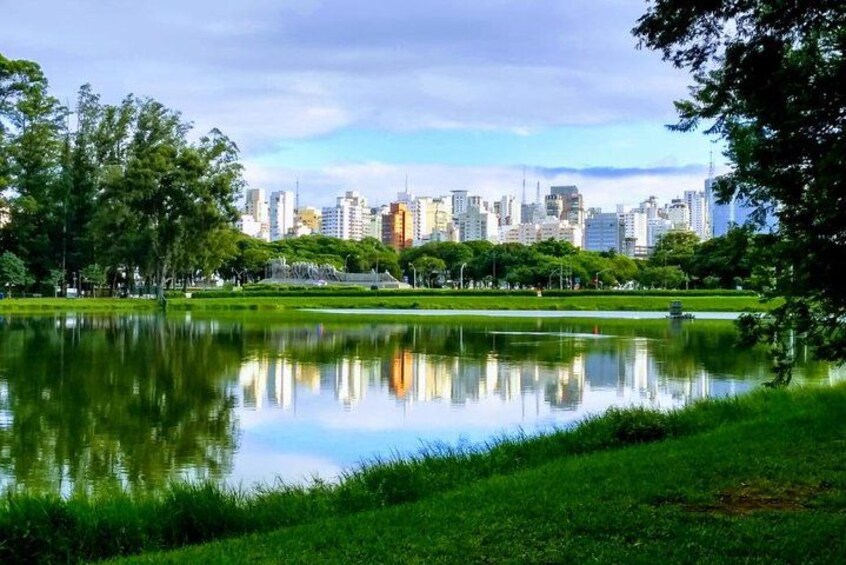 The Ibirapuera Park and view of the city. 3