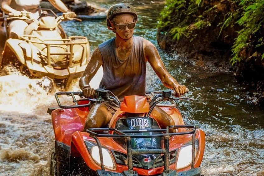 Ubud ATV Quad Bike Tour Gorilla Cave and Lunch 2
