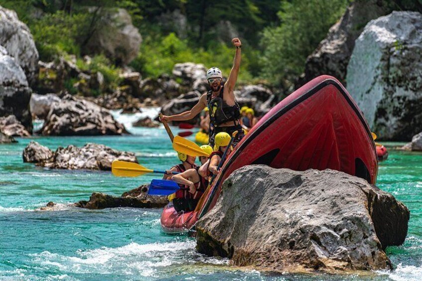 Fun Emerald Rafting on Soca River 5