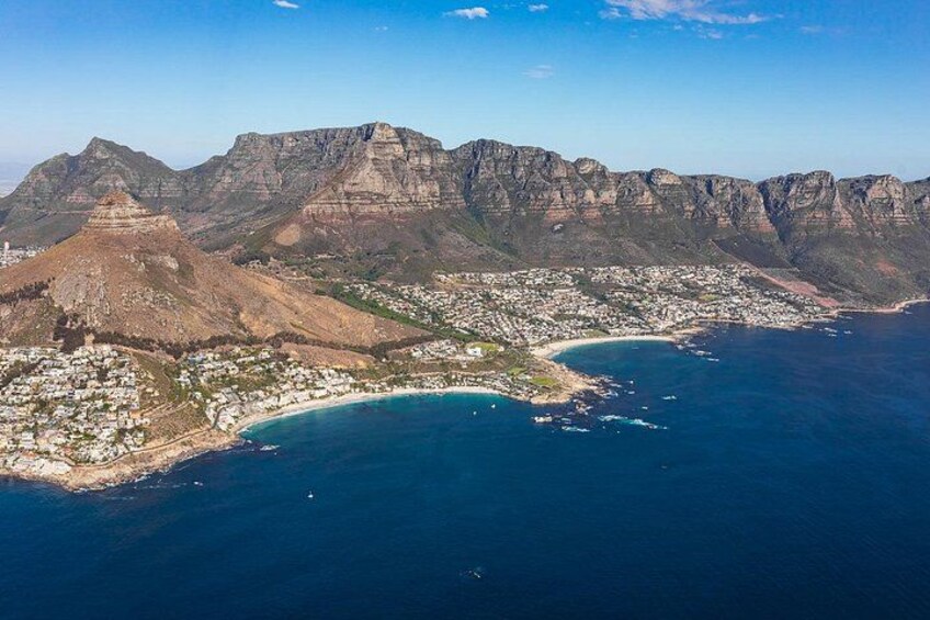 Cape Town City Center Helicopter Tour with Champagne 4